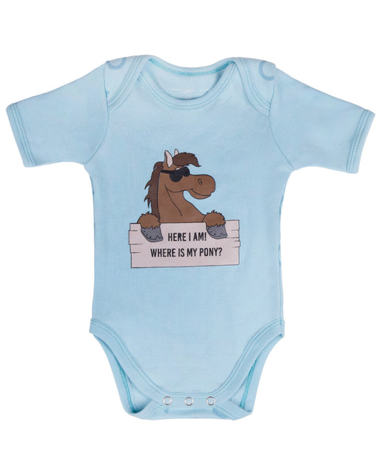 Romper Bobby Baby-Blue