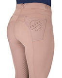 Riding breeches Summer Focus leg grip Taupe