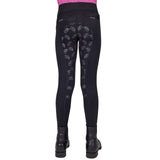 Riding leggings Lissie Junior Full Grip Black