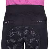Riding leggings Lissie Junior Full Grip Black