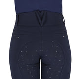 Rijbroek Softshell Lymee Full Grip Zwart