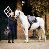 Rijbroek Lymee Softshell Full grip Navy