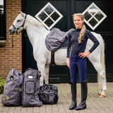 Rijbroek Lymee Softshell Full grip Navy