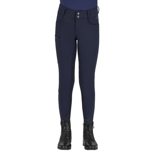 Rijbroek Lymee Softshell Full grip Navy