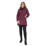 Winterjas Maelynn Wine Red