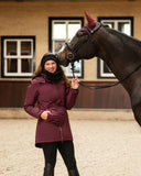 Winterjas Maelynn Wine Red