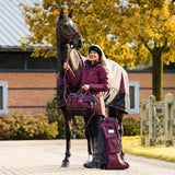 Winterjas Maelynn Wine Red