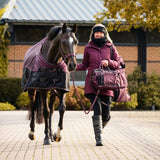 Winterjas Maelynn Wine Red