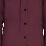 Winterjas Maelynn Wine Red