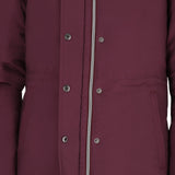 Winterjas Maelynn Wine Red