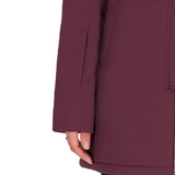 Winterjas Maelynn Wine Red