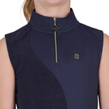 Mouwloze sporttop Aubree Junior Navy