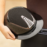 Veiligheidscap Memphis polo visor Zwart