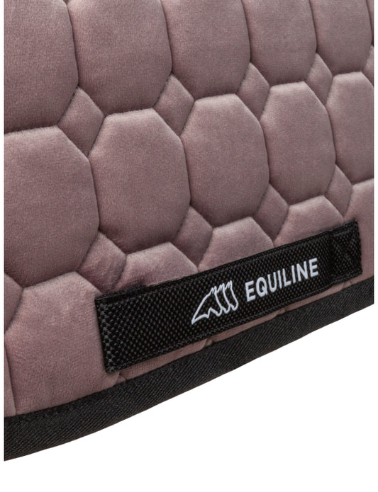 Equiline Octagon Zadeldek Antique Rose Velvet