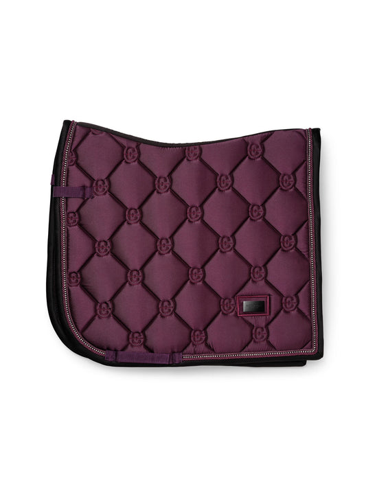Equestrian Stockholm Zadeldek Crystal Shine Mauve Wine
