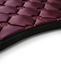 Equestrian Stockholm Zadeldek Crystal Shine Mauve Wine