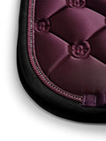 Equestrian Stockholm Zadeldek Crystal Shine Mauve Wine
