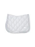 Equestrian Stockholm Zadeldek Crystal Shine White