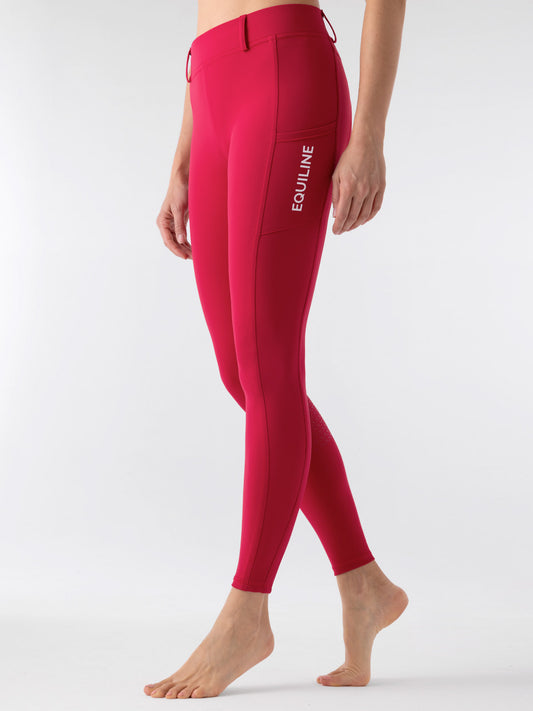 Equiline Rijlegging Donna Full Grip Ciliegia