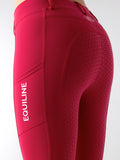 Equiline Rijlegging Donna Full Grip Ciliegia