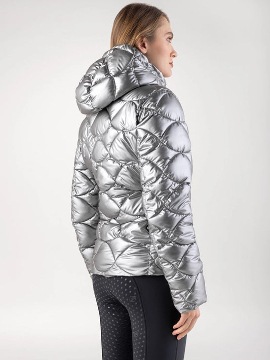 Equiline Gevoerde jas Gasic Silver