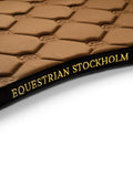 Equestrian Stockholm Saddle Pad Golden Brown