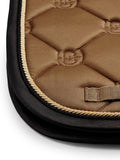 Equestrian Stockholm Saddle Pad Golden Brown