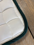 Custom | Eskadron Performance Zadeldek Wit Groen