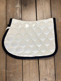 Custom | Eskadron Wave Zadeldek Wit Navy I