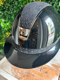 Samshield 2.0 Miss ShadowGlossy Black Crystal Rain Top + Frontal band