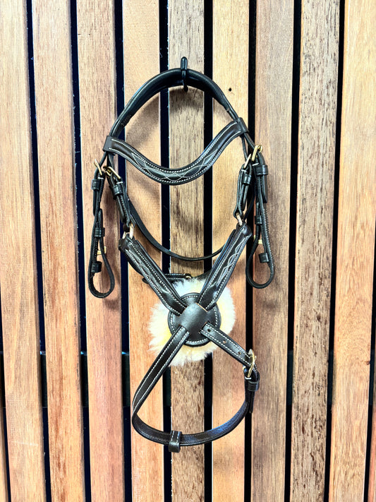 Hoofdstel Hobby Horse Bruin Mexicaans