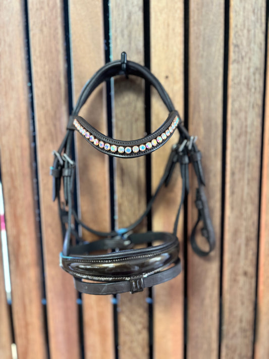 Hoofdstel Hobby Horse Donkerbruin lak