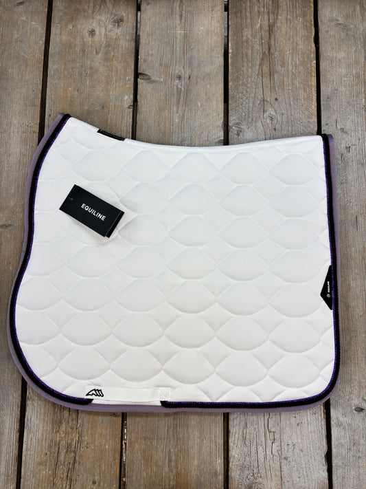 Custom Made Equiline Octagon Saddle Pad White