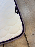 Custom Made Equiline Octagon Saddle Pad White