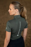 Equestrian Stockholm Illusion Top Avenue Green