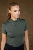 Equestrian Stockholm Illusion Top Avenue Green