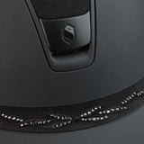 Samshield 2.0 Miss Showdowmatt Black Alcantara top, Flower Swarovski Band