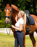 PresTeq rijbroek PerformNow Full Grip Navy