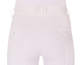 PresTeq rijbroek PerformNow Full Grip Wit