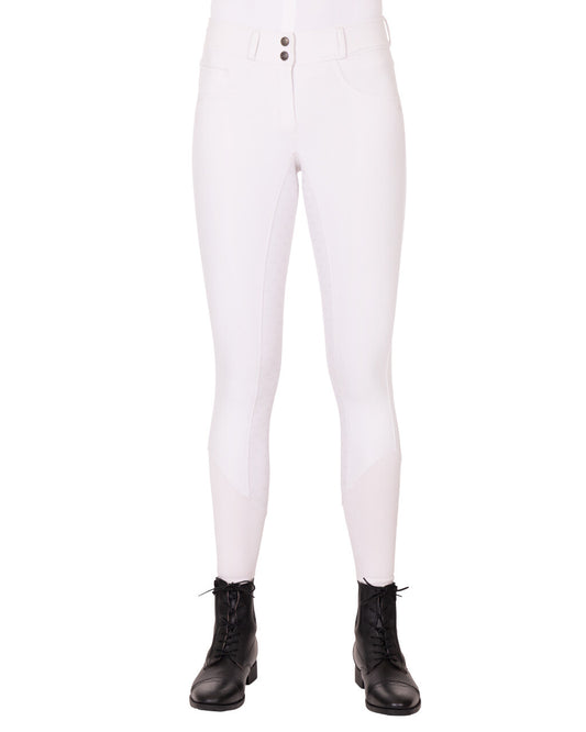 PresTeq riding breeches PerformNow Full Grip White