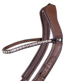 PresTeq hoofdstel FaySport glitter Bruin