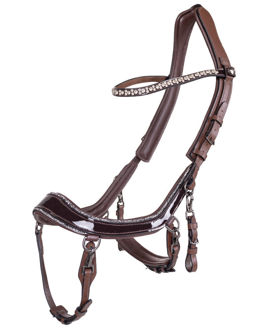 PresTeq bridle FaySport glitter Brown
