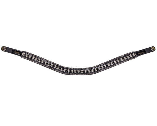 Presteq Browband Faysport Glitter Black