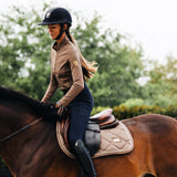 Equestrian Stockholm Saddle Pad Champagne