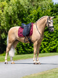 Equestrian Stockholm Zadeldek Velvet Merlot