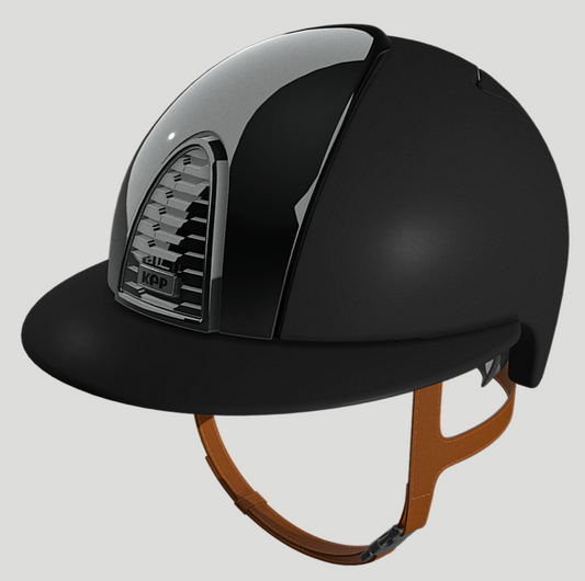 KEP Italia Cromo 2.0 Textile Zwart Mirror zwart voorzijde