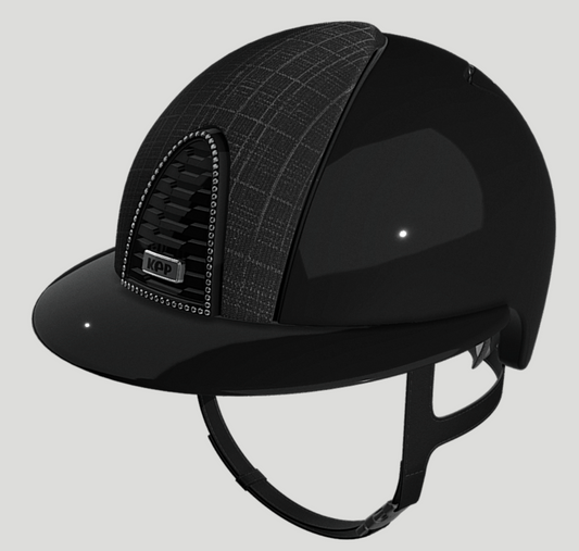 KEP Italia Cromo 2.0 Polish Zwart Galassia voorzijde Swarovski