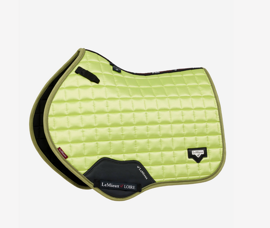 LeMieux Saddle Pad Loire Classic Close Contact Square Versatility Kiwi