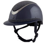 Safety helmet Theta Plus Dazzling Glamourous Glossy Navy