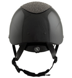 Safety Helmet Theta Plus Dazzling Glamourous Glossy Black